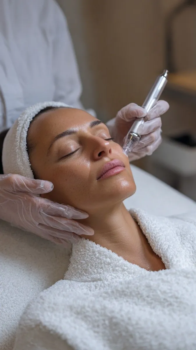 Dermaluxe Glow: Hydrafacial+ blackhead treatment + summer peeling  60% Off